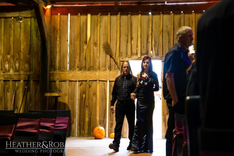 Allie & Nick Markoff's Haunted Forest Wedding