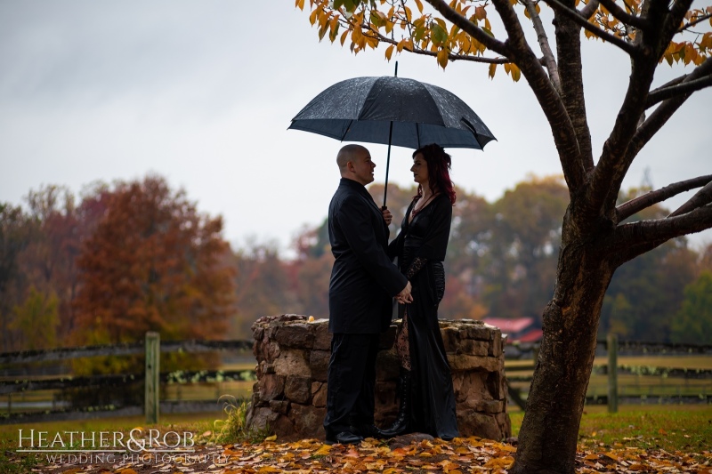 Allie & Nick Markoff's Haunted Forest Wedding