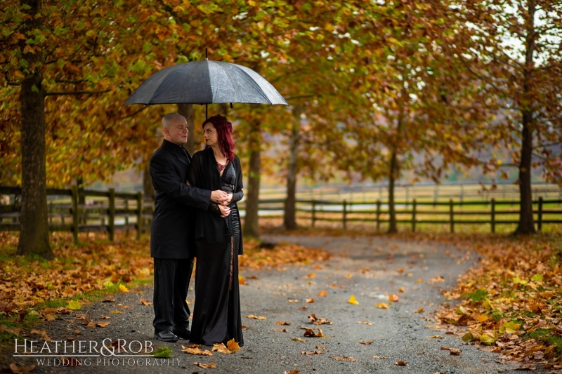 Allie & Nick Markoff's Haunted Forest Wedding