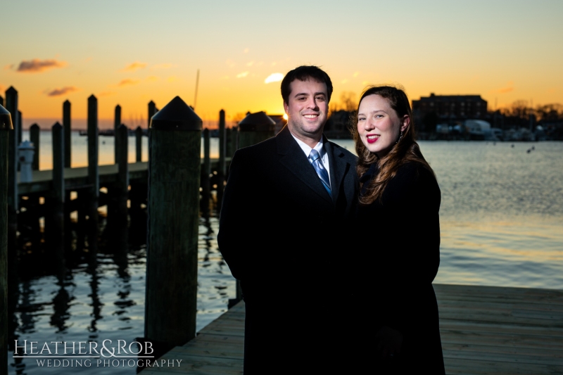 Annapolis Sunsrise Engagement Photos by Heather & Rob Wedding Photography