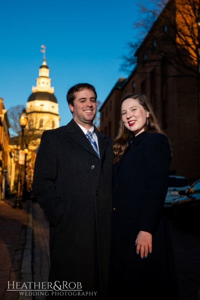 Annapolis Sunsrise Engagement Photos by Heather & Rob Wedding Photography