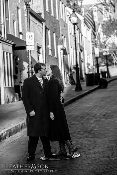 Annapolis Sunsrise Engagement Photos by Heather & Rob Wedding Photography