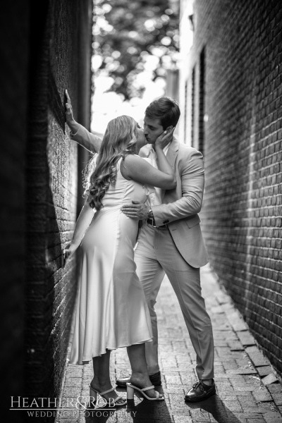 Annapolis Sunset Engagement Photos by Heather & Rob Wedding Photography