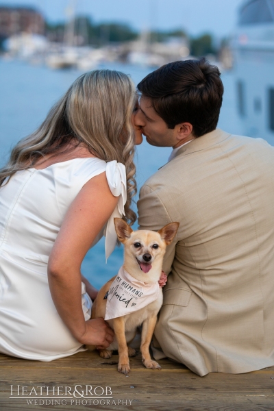 Annapolis Sunset Engagement Photos by Heather & Rob Wedding Photography