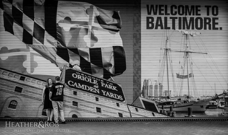 Engagement Session at the Inner Harbor