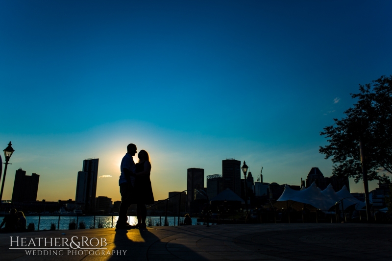 Engagement Session at the Inner Harbor