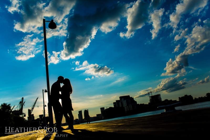 Engagement Session at the Inner Harbor