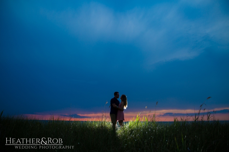 Beach Engagement Photos by Heather & Rob Wedding Photography