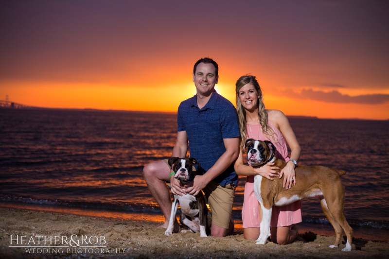 Beach Engagement Photos by Heather & Rob Wedding Photography