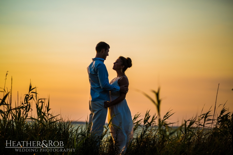 Beach Engagement Photos by Heather & Rob Wedding Photography