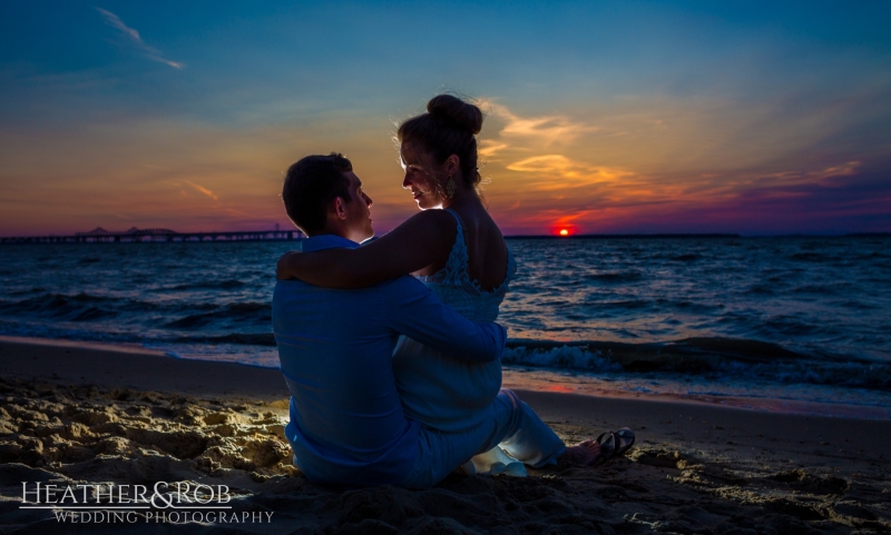 Beach Engagement Photos by Heather & Rob Wedding Photography