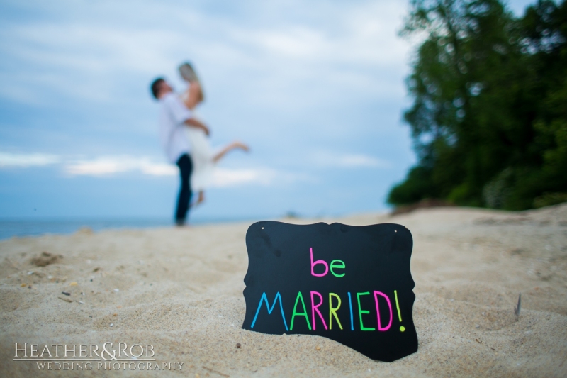 Beach Engagement Photos by Heather & Rob Wedding Photography