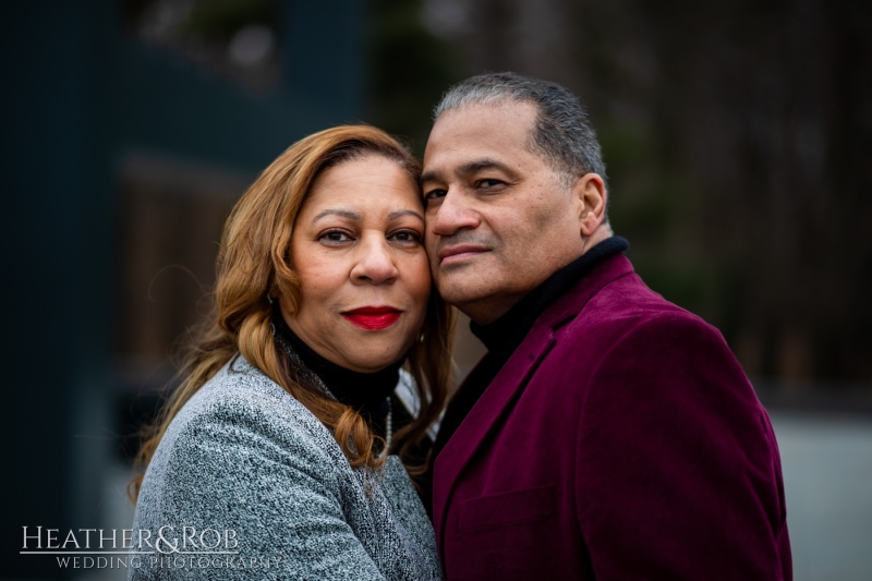 Frederica & Jorge's sunrise engagement session on the National Mall