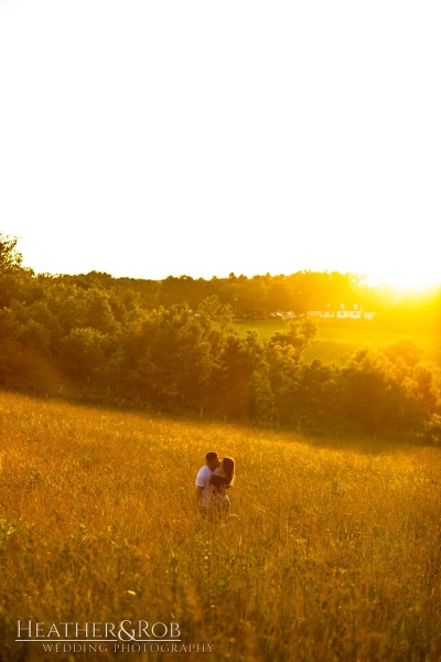 Engagemnt Photos at the Howard County Conservancy by Heather & Rob Wedding Photography