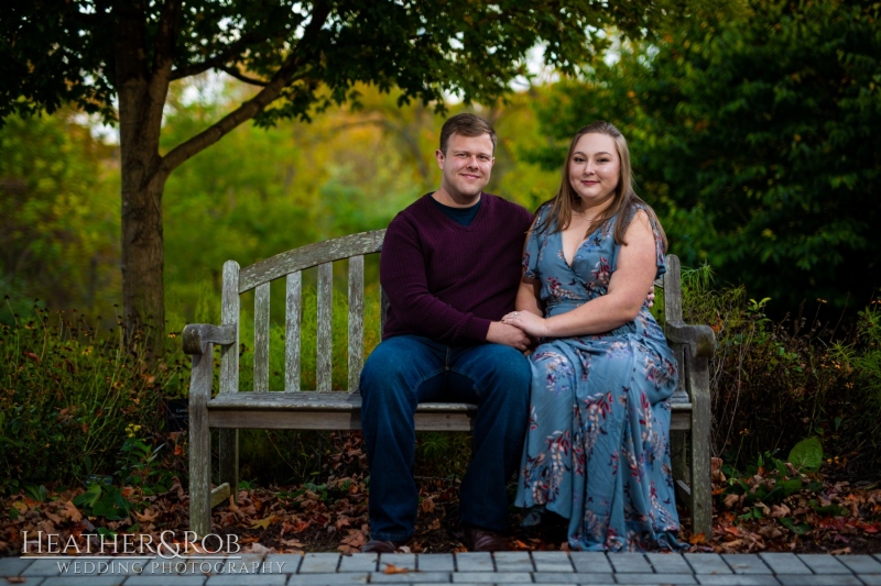 Engagemnt Photos at the Howard County Conservancy by Heather & Rob Wedding Photography