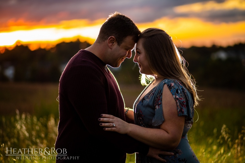 Engagemnt Photos at the Howard County Conservancy by Heather & Rob Wedding Photography