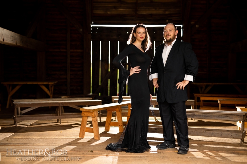 Engagemnt Photos at the Howard County Conservancy by Heather & Rob Wedding Photography