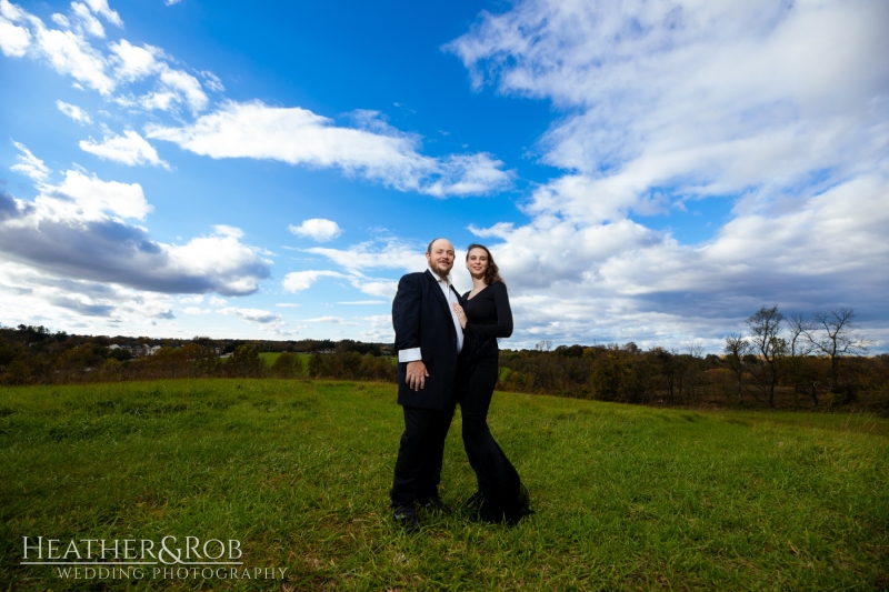 Engagemnt Photos at the Howard County Conservancy by Heather & Rob Wedding Photography