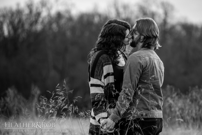 Engagemnt Photos at the Howard County Conservancy by Heather & Rob Wedding Photography