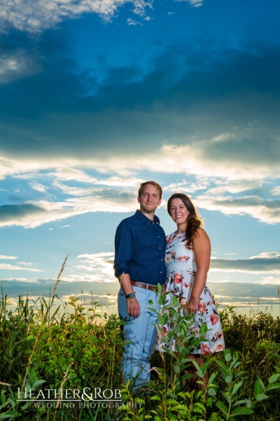 Engagemnt Photos at the Howard County Conservancy by Heather & Rob Wedding Photography