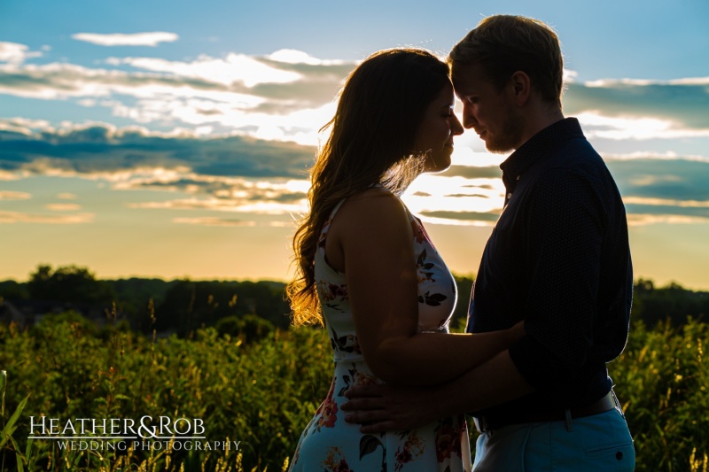 Engagemnt Photos at the Howard County Conservancy by Heather & Rob Wedding Photography