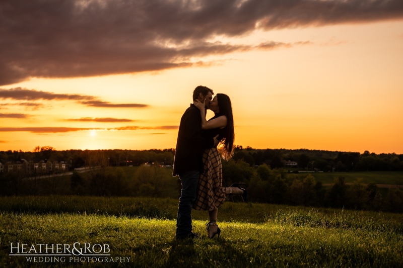 Engagemnt Photos at the Howard County Conservancy by Heather & Rob Wedding Photography