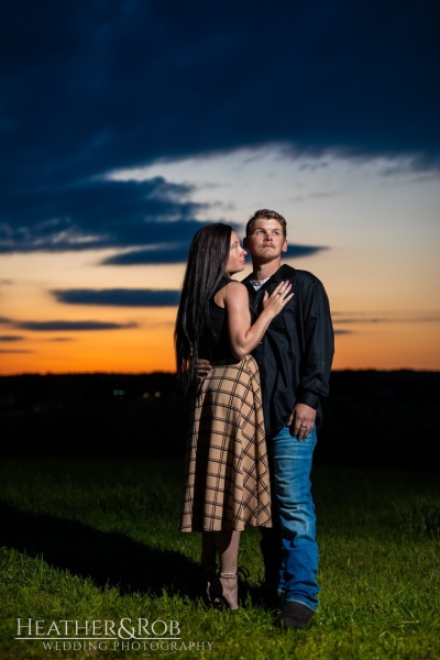 Engagemnt Photos at the Howard County Conservancy by Heather & Rob Wedding Photography