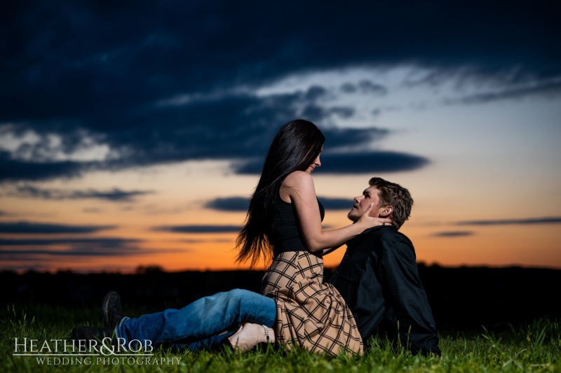 Engagemnt Photos at the Howard County Conservancy by Heather & Rob Wedding Photography