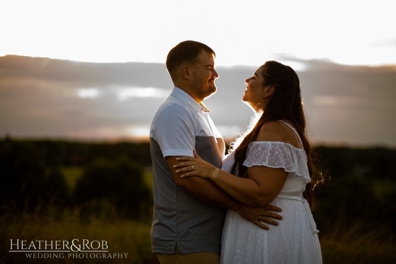 Engagemnt Photos at the Howard County Conservancy by Heather & Rob Wedding Photography