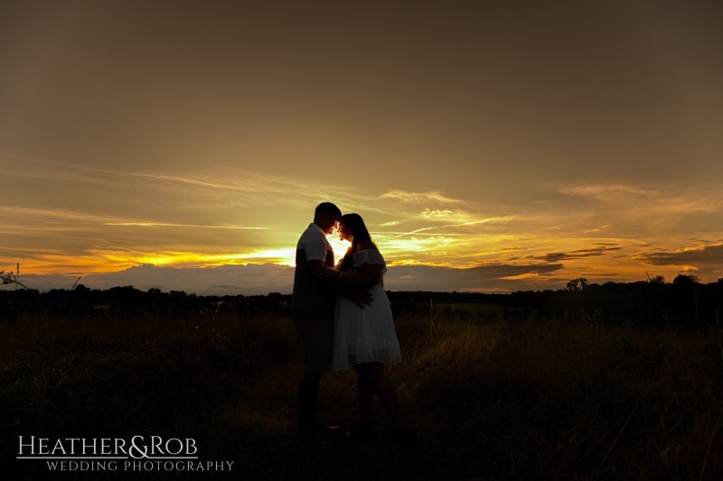 Engagemnt Photos at the Howard County Conservancy by Heather & Rob Wedding Photography